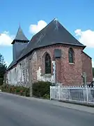 Chevet de l'église.