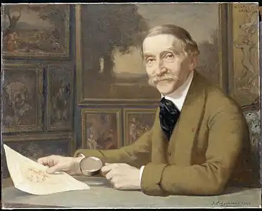 Jean-Gabriel Goulinat, Portrait de Maurice Magnin (1930), Dijon, musée Magnin.