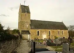 L'église Saint-Eustache.