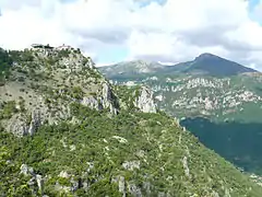 Vue du site de Gourdon.