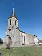 Clocher de l'église Saint-Pierre.