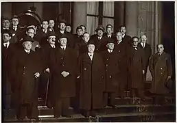 Le gouvernement Blum14 mars 1938.