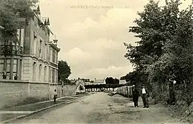 La route de Lamorlaye.