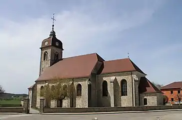 L'église Saint-Valère.