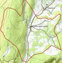 Carte topographique