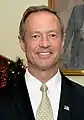 Martin O'Malley, gouverneur du Maryland de 2007 à 2015, maire de Baltimore de 1999 à 2007.