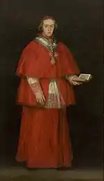 Francisco de Goya, Cardinal Luis María de Borbón y Vallabriga, c. 1798-1800