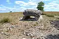 Dolmen de Pech Laglaire n°2, vue arrière