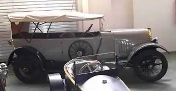 Une Grégoire 15 HP de 1921, type 134.