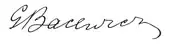signature de Grażyna Bacewicz