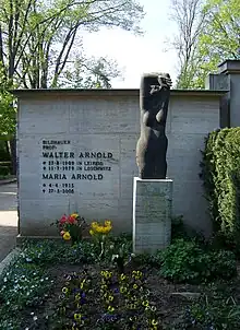 Sépulture de Walter Arnold