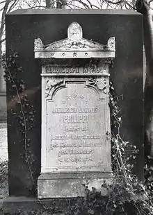 Tombe de Heinrich Ludwig Philippi