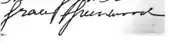 signature de Sara Jane Lippincott