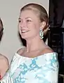 Grace Kelly(1929-1982),épouse de Rainier III.