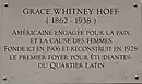 Grace Whitney Hoff est la fondatrice du Foyer international des étudiantes, au no 93.