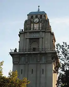 La tour de l'hôtel de ville de Senta, 1914.