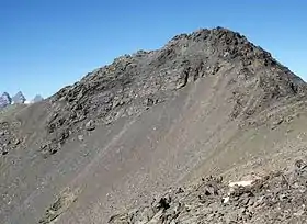 Vue du versant méridional.