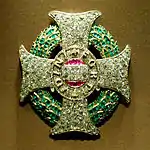 Grand-croix en diamant de l'ordre militaire de Marie-Thérèse