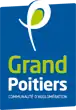 Logo du Grand Poitiers jusqu’à l’été 2017.