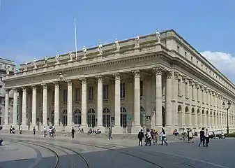 Le Grand-Théâtre de Bordeaux (1780).