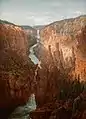 Grand Canyon, Yellowstone River, Wyoming, 1886, Birmingham Museum and Art Gallery