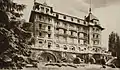 Façade nord du Grand hôtel du Châtelet (1912), devenu Hôtel du Parc en 1936 puis Résidences du Parc en 1975.