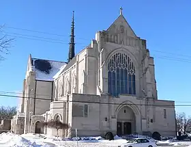 La cathédrale de la Nativité de la Bienheureuse Vierge Marie de Grand Island, siège du diocèse