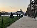 Grand Palais éphémère (vue de la droite).