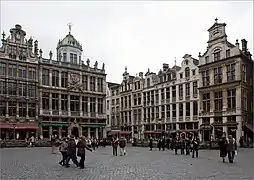 La Grand Place de Bruxelles.