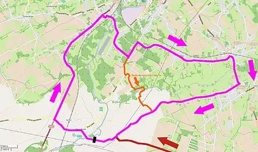 Le circuit local de Deux-Acren.