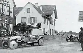 Deux Avions Voisin C3 S au Grand Prix de l'Automobile Club de France 1922 de Strasbourg