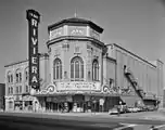 Théâtre Grand Riviera à Détroit vers 1970