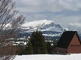 Le Grand Veymont vu de l'est.