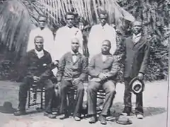 Premiers missionnaires de Grand Batanga.