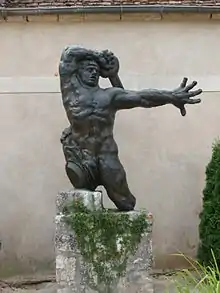 Antoine Bourdelle Grand guerrier de Montauban (1898-1900), musée-jardin départemental Bourdelle d'Égreville.