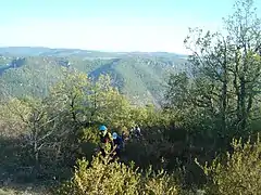 Seconde partie de l'ascension de la ferme du Cade