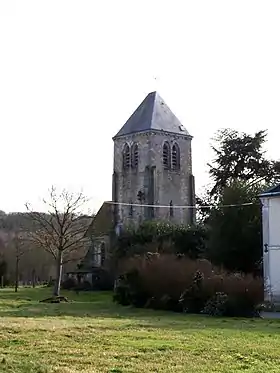 L'église de Grandchamp, seul reste de l'abbaye