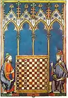 Alphonse X. Livre sur le jeu d'échecs, les dés et le trictrac. Les grands jeux d'échecs, 1283