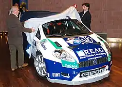 Présentation de la Grande Punto S2000.