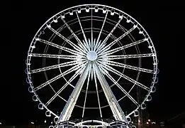 Roue de Paris, place de la Concorde.