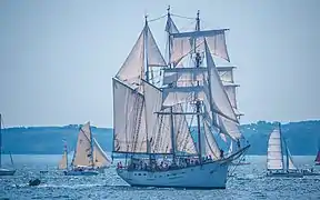 Grande parade à Brest en 2016.