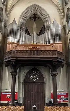 Eglise Saint-martin d'Amiens, l'orgue de tribune
