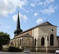 Chevet de l'église