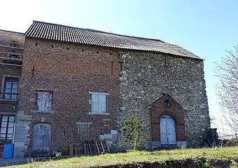 Ancienne chapelle maintenant grange de la Ferme du Prieuré