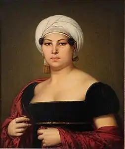 Portrait de Madame Granger, Paris, musée du Louvre.