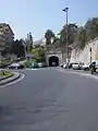 GrasseAvenue de Provence. Extrémité côté est du tunnel.