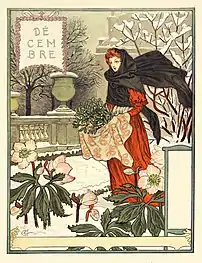 Décembre pour À la Belle Jardinière (1895-1896).