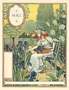 Jules Cheret - Les Mois-Mai (1893)