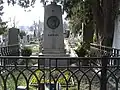 Tombe de Nicholas Lenau au cimetière de Weidling, près Klosterneuburg