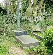 Tombe d'Anna Mahler.